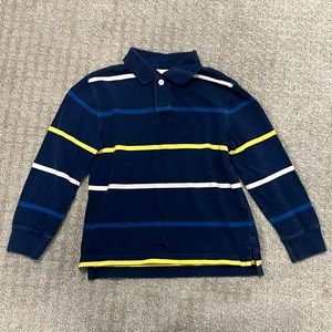Hanna Andersson Boys 6-7 Long Sleeves Polo